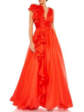 Mac Duggal 48856 - Cherry Red